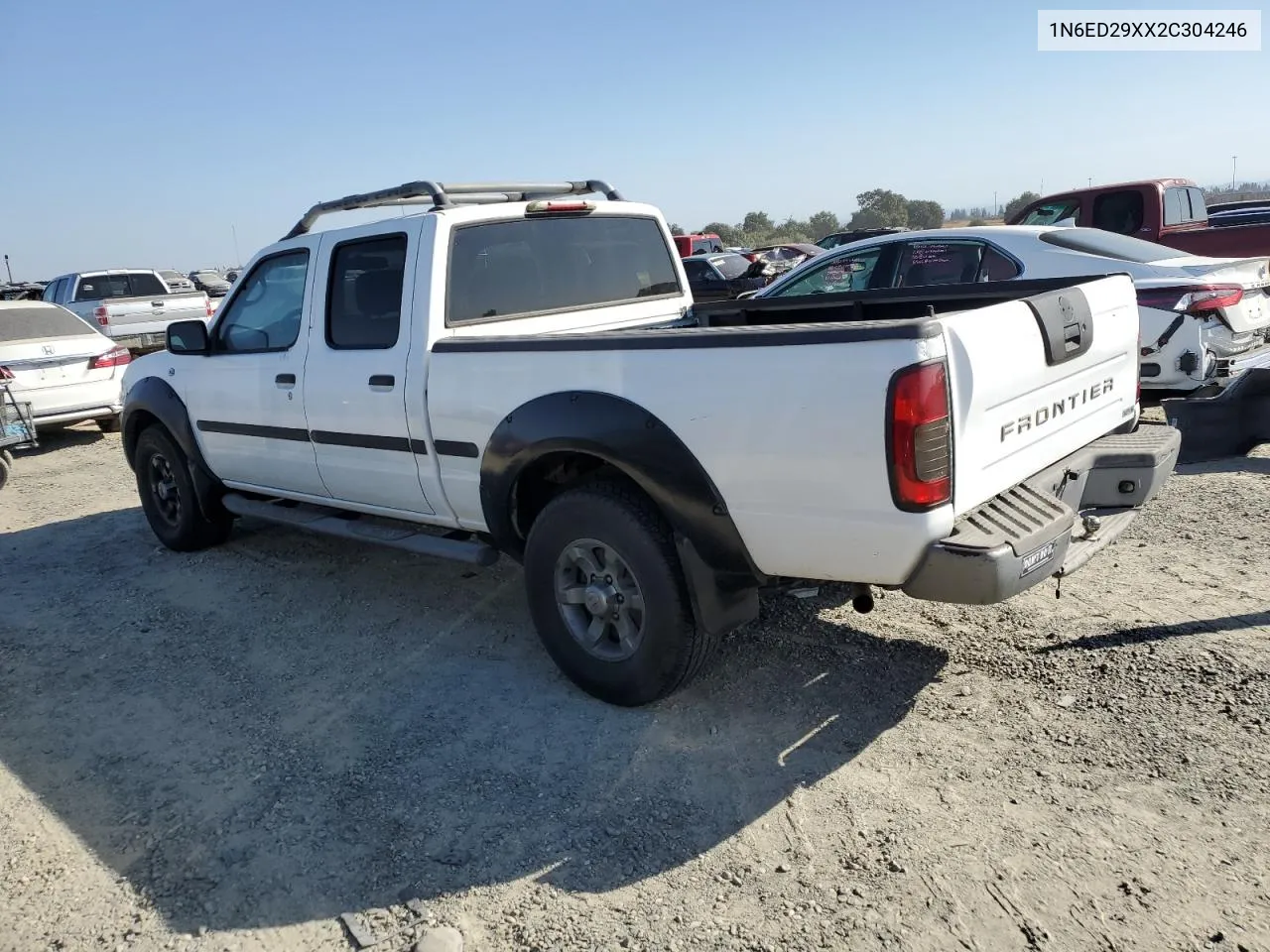 2002 Nissan Frontier Crew Cab Xe VIN: 1N6ED29XX2C304246 Lot: 73059404