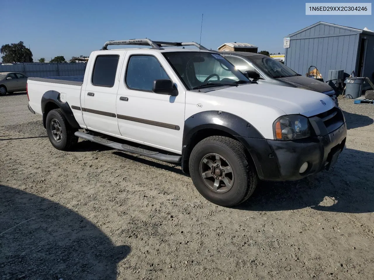 1N6ED29XX2C304246 2002 Nissan Frontier Crew Cab Xe