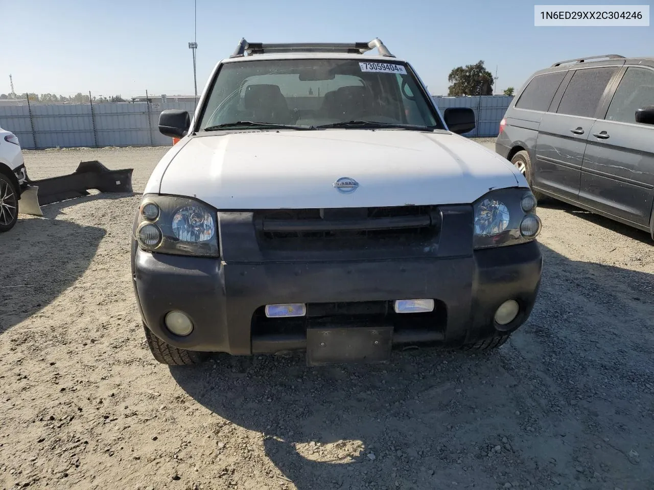 2002 Nissan Frontier Crew Cab Xe VIN: 1N6ED29XX2C304246 Lot: 73059404