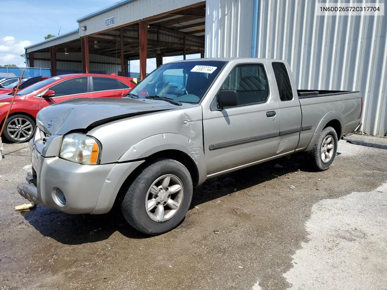 2002 Nissan Frontier King Cab Xe VIN: 1N6DD26S72C317704 Lot: 73307744