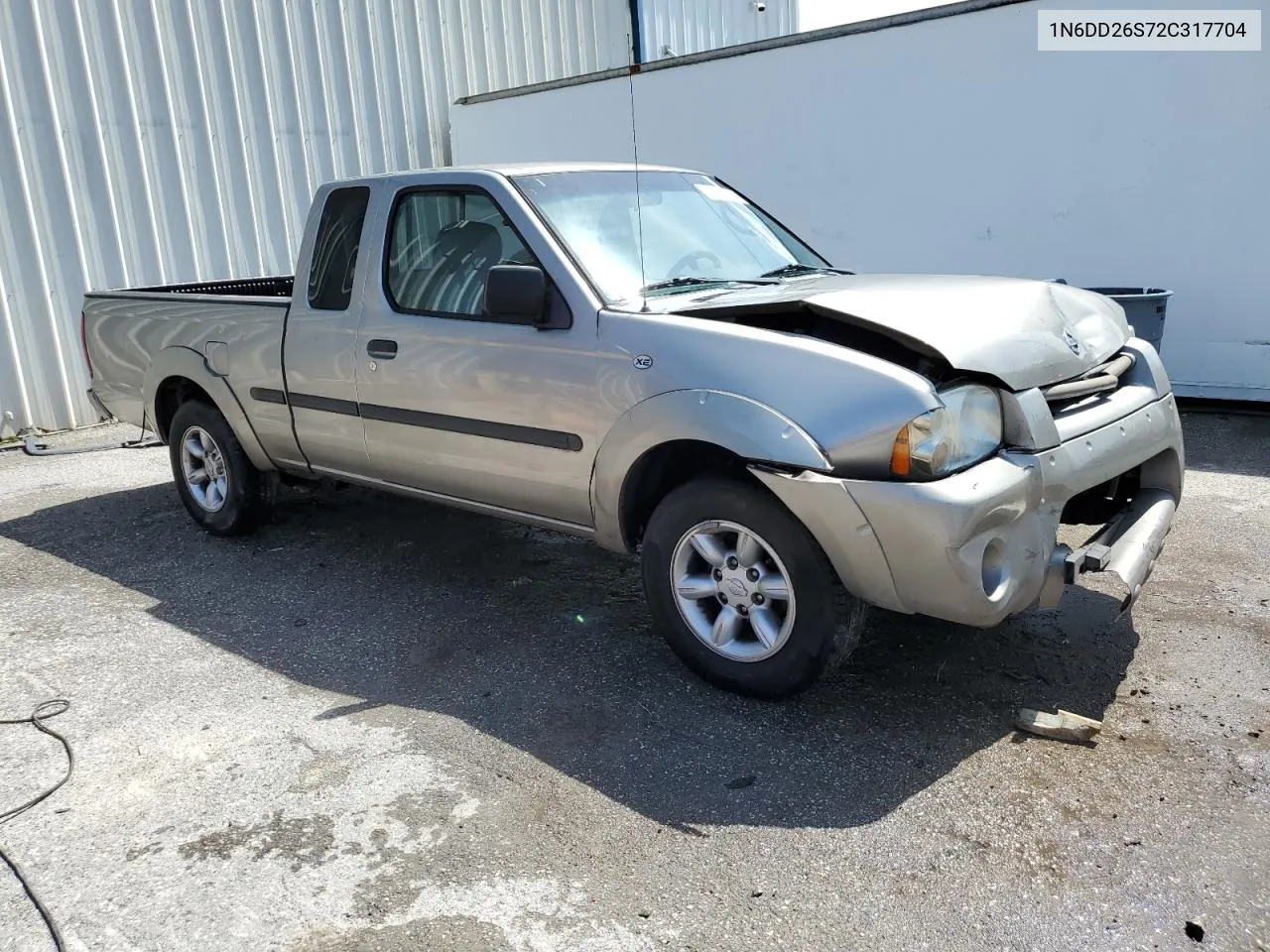 2002 Nissan Frontier King Cab Xe VIN: 1N6DD26S72C317704 Lot: 73307744