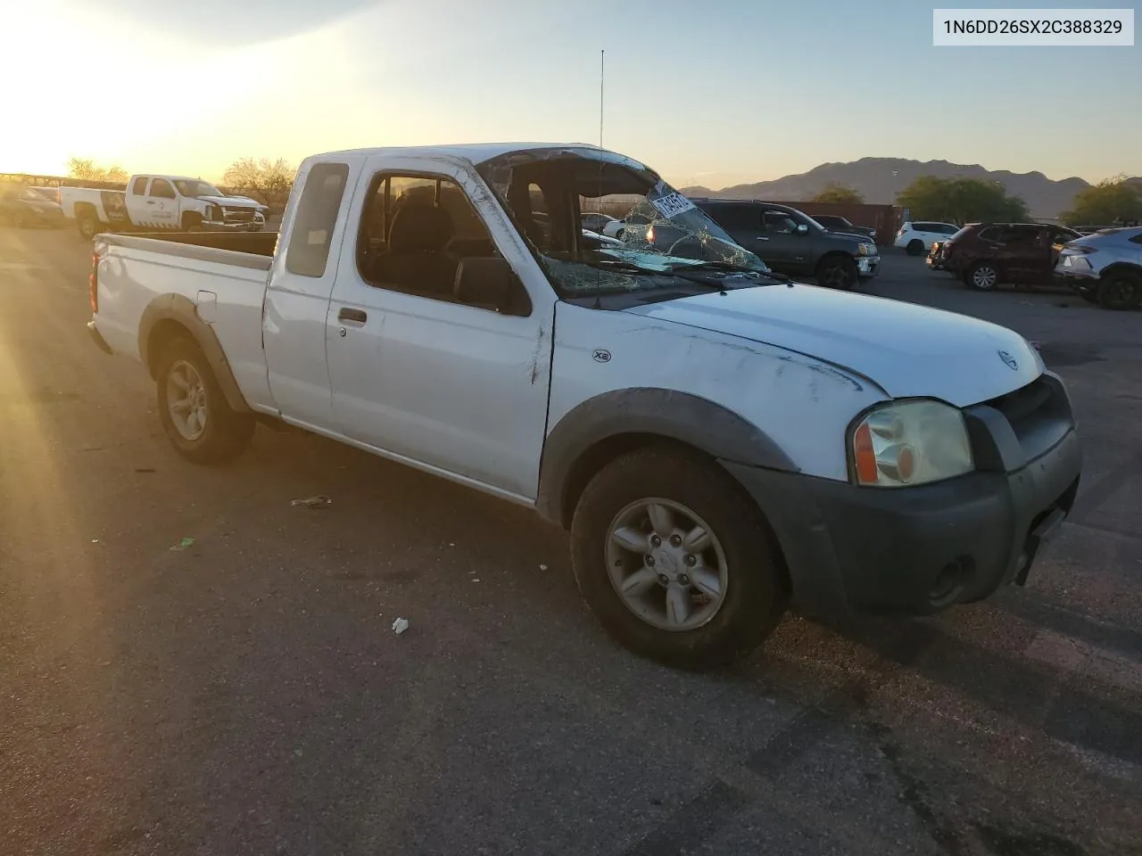 2002 Nissan Frontier King Cab Xe VIN: 1N6DD26SX2C388329 Lot: 75435124