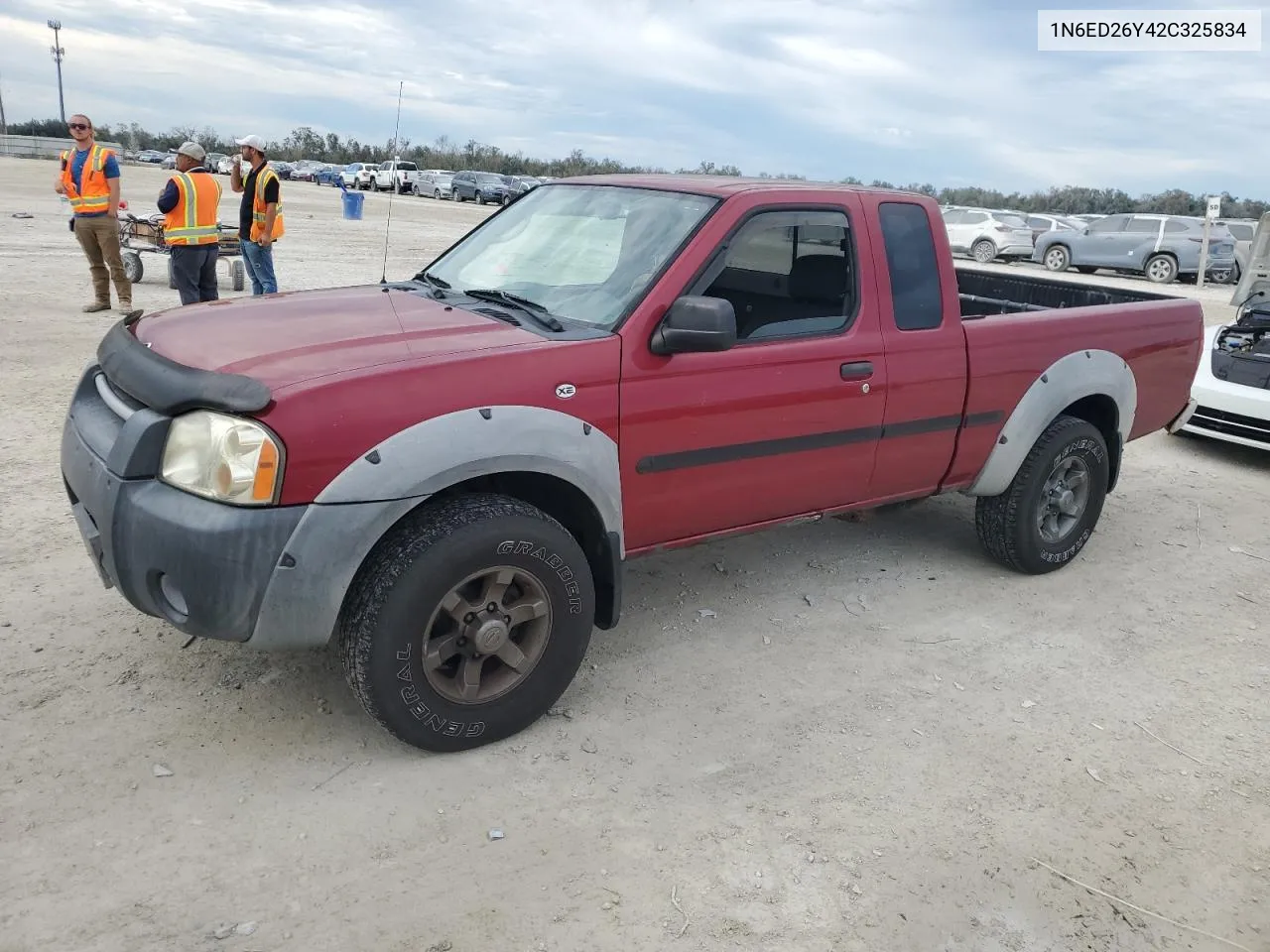 2002 Nissan Frontier King Cab Xe VIN: 1N6ED26Y42C325834 Lot: 78213204