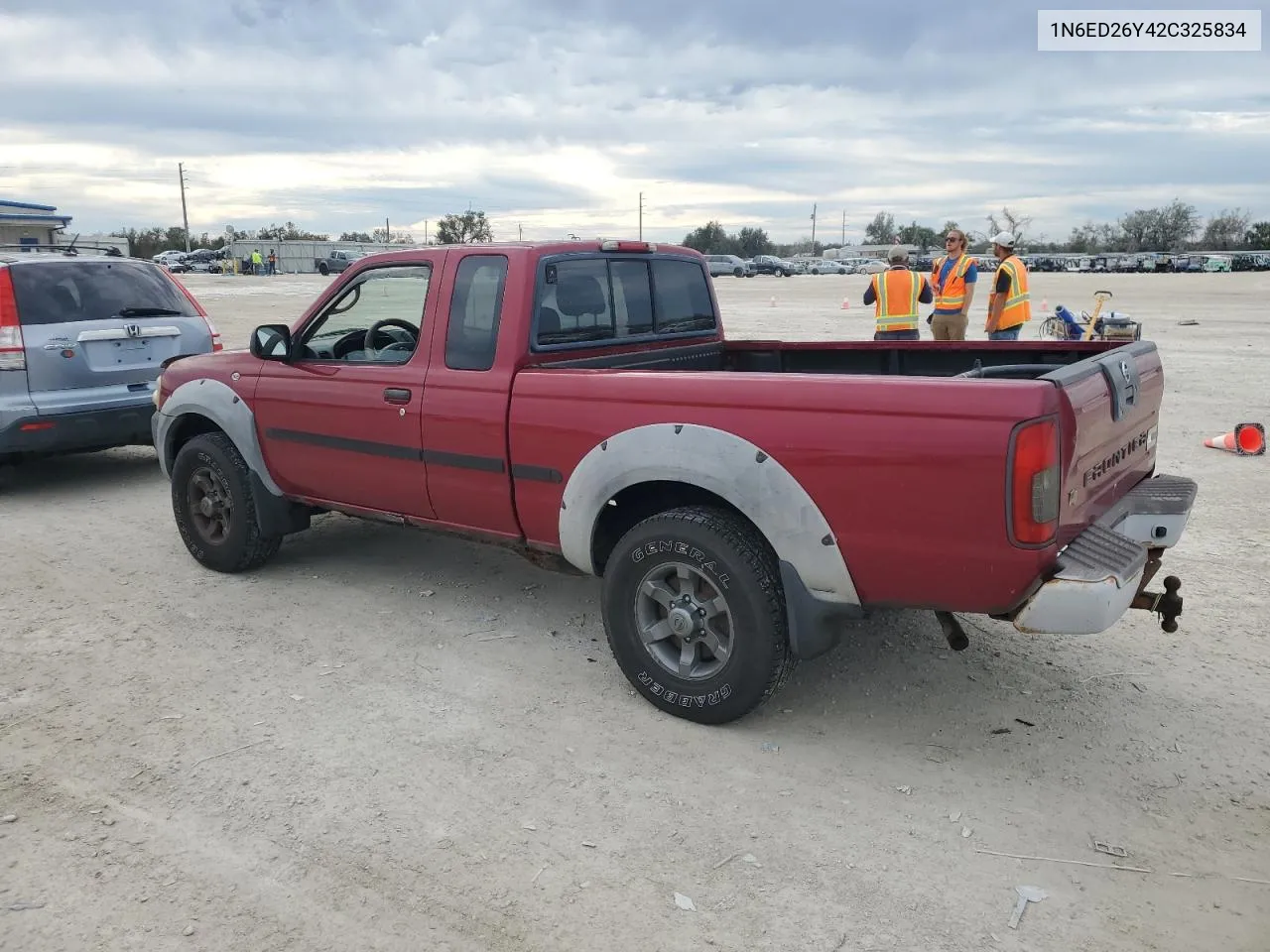 2002 Nissan Frontier King Cab Xe VIN: 1N6ED26Y42C325834 Lot: 78213204