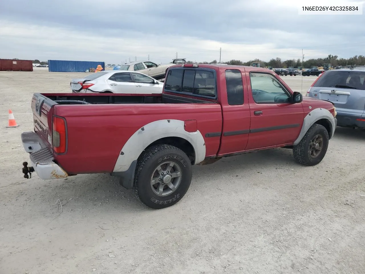 2002 Nissan Frontier King Cab Xe VIN: 1N6ED26Y42C325834 Lot: 78213204