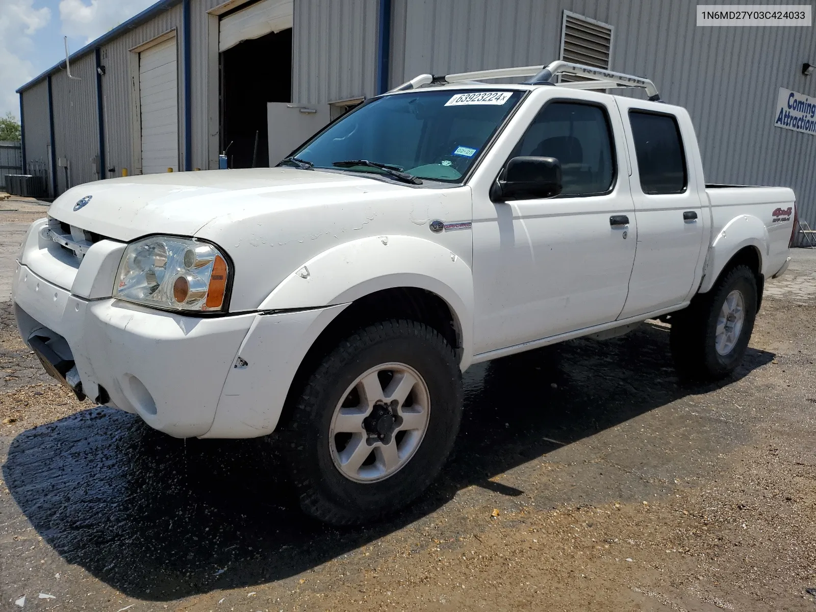 2003 Nissan Frontier Crew Cab Sc VIN: 1N6MD27Y03C424033 Lot: 63923224