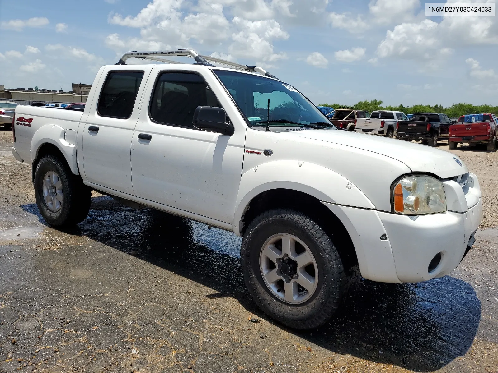 2003 Nissan Frontier Crew Cab Sc VIN: 1N6MD27Y03C424033 Lot: 63923224