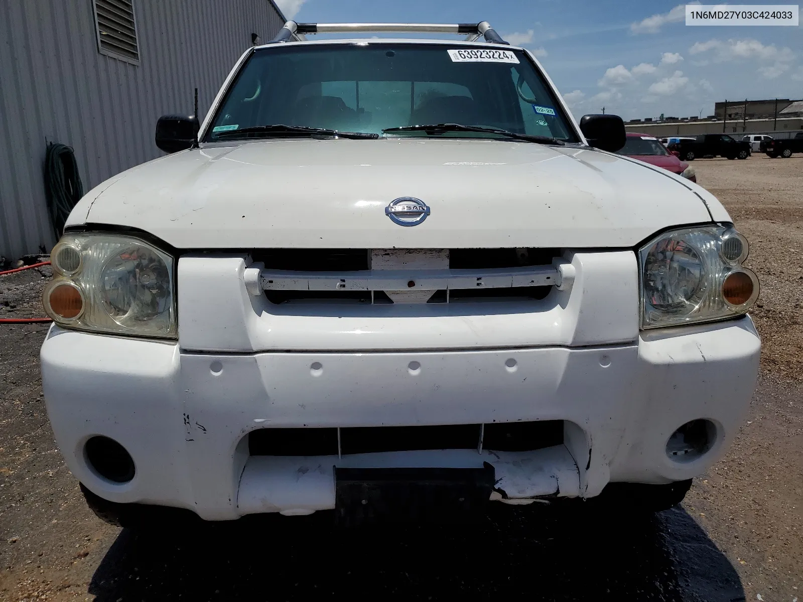 2003 Nissan Frontier Crew Cab Sc VIN: 1N6MD27Y03C424033 Lot: 63923224