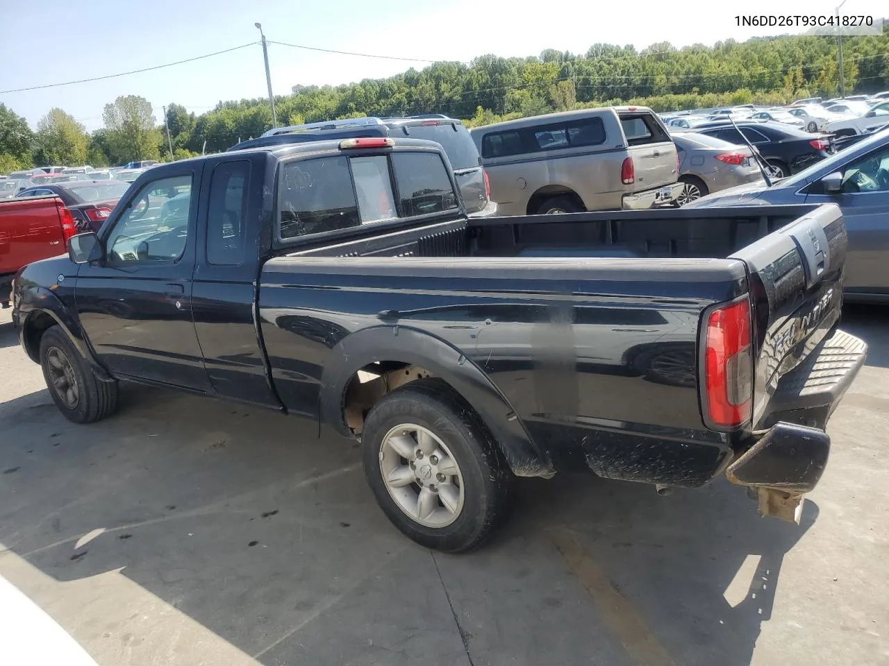 2003 Nissan Frontier King Cab Xe VIN: 1N6DD26T93C418270 Lot: 70497024