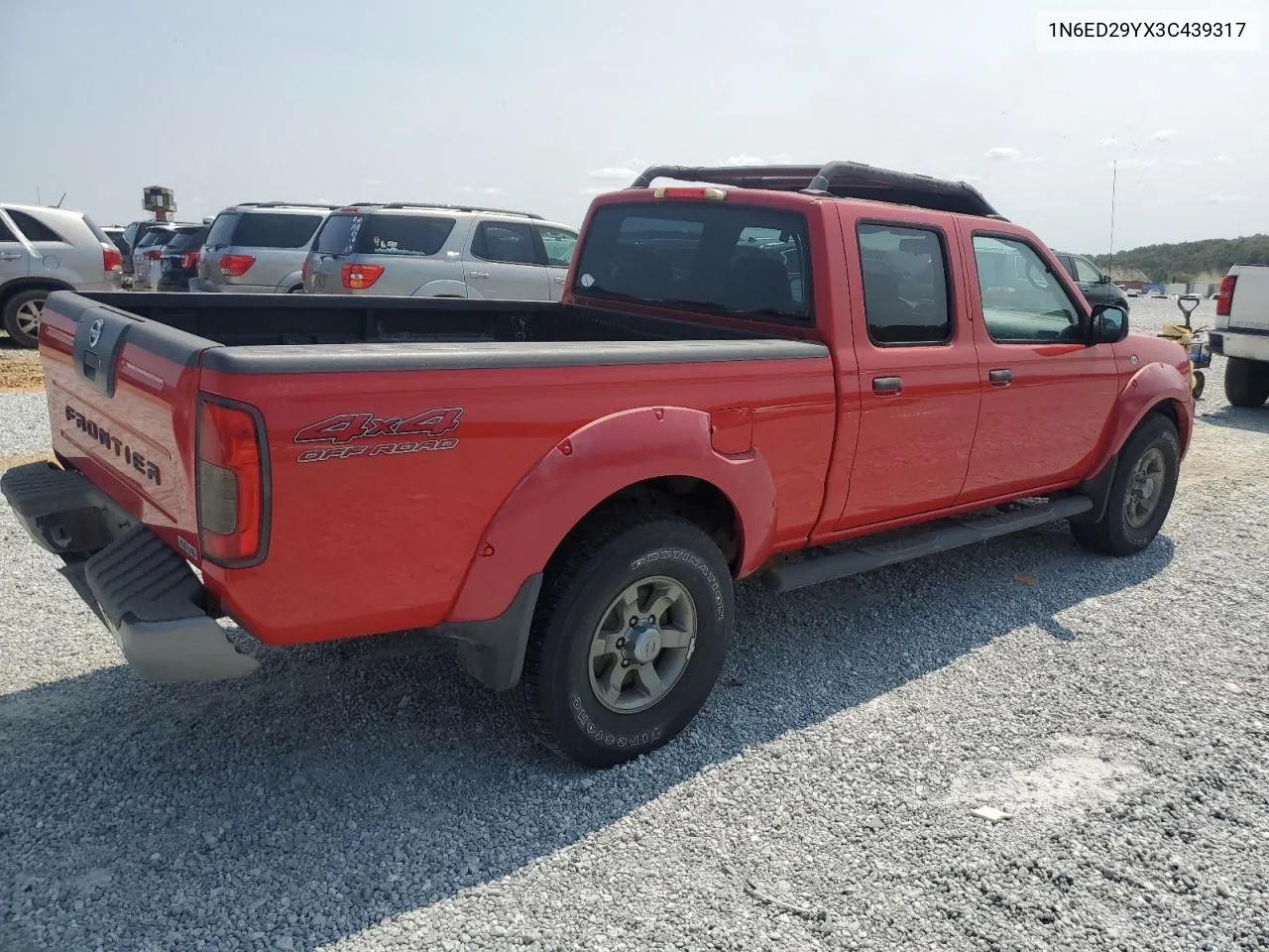 2003 Nissan Frontier Crew Cab Xe VIN: 1N6ED29YX3C439317 Lot: 70885694