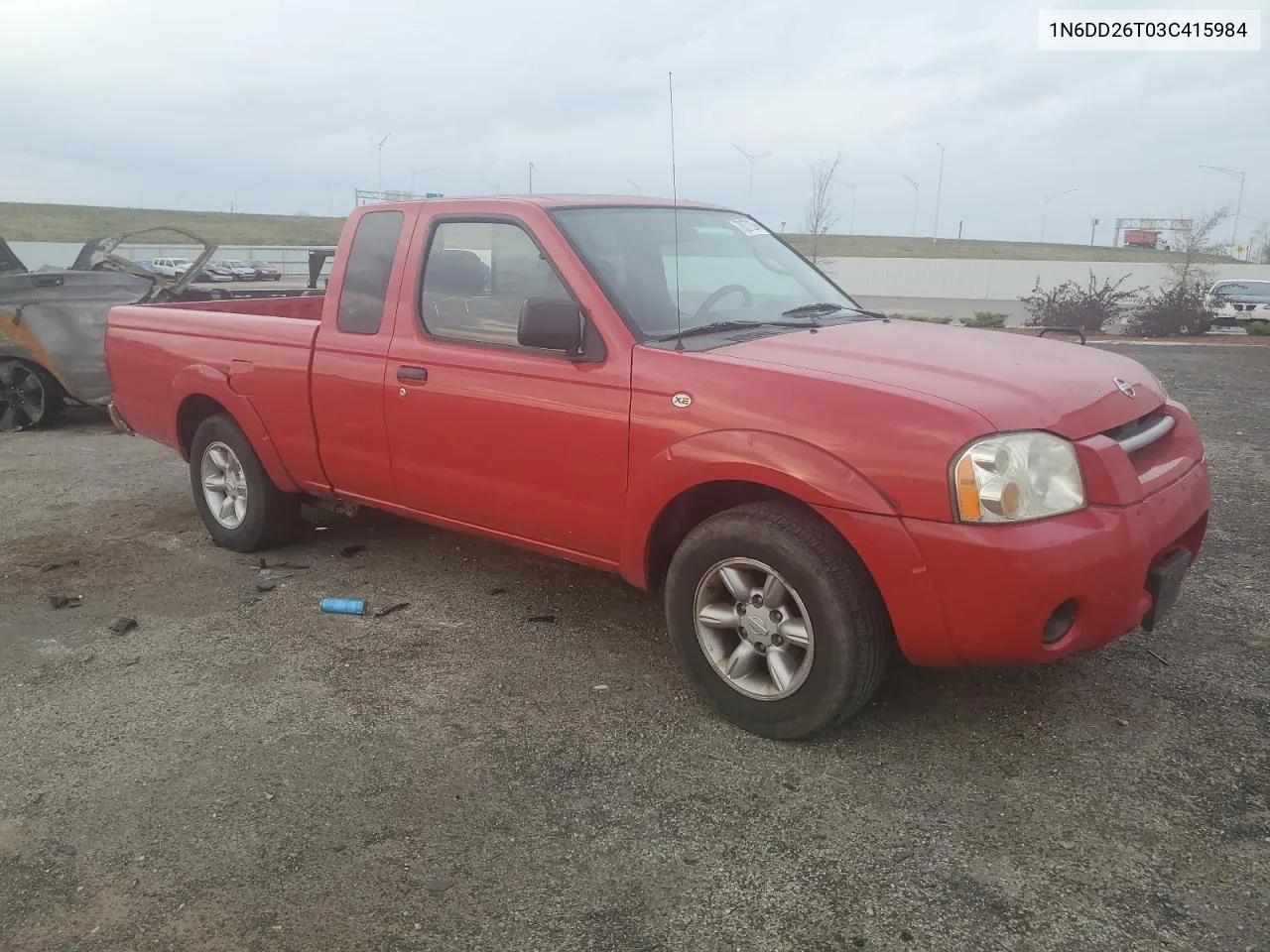 2003 Nissan Frontier King Cab Xe VIN: 1N6DD26T03C415984 Lot: 78272394