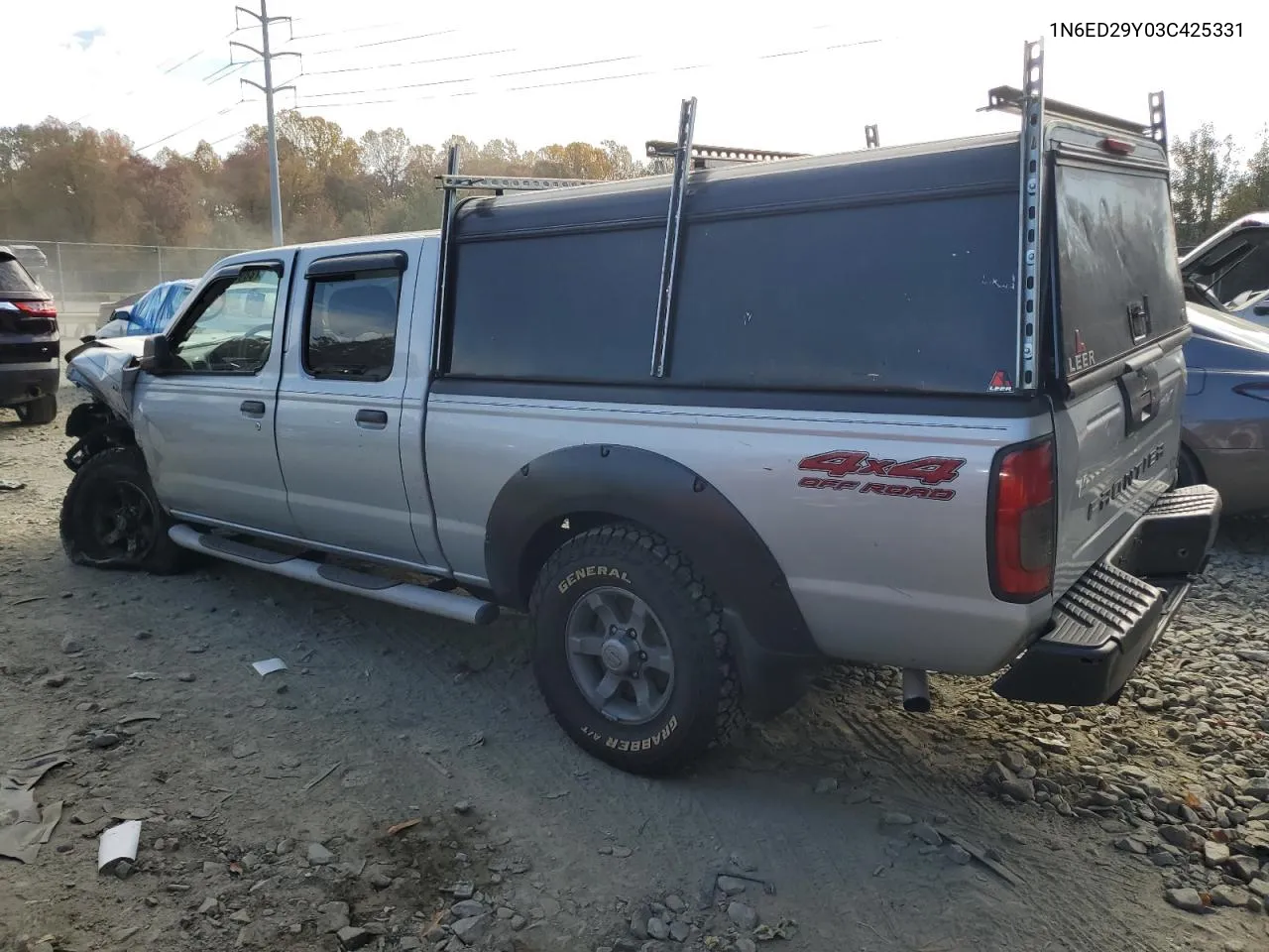 1N6ED29Y03C425331 2003 Nissan Frontier Crew Cab Xe