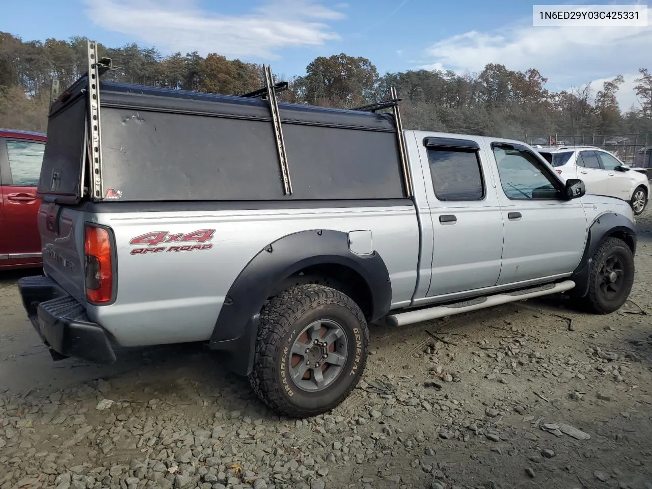 1N6ED29Y03C425331 2003 Nissan Frontier Crew Cab Xe