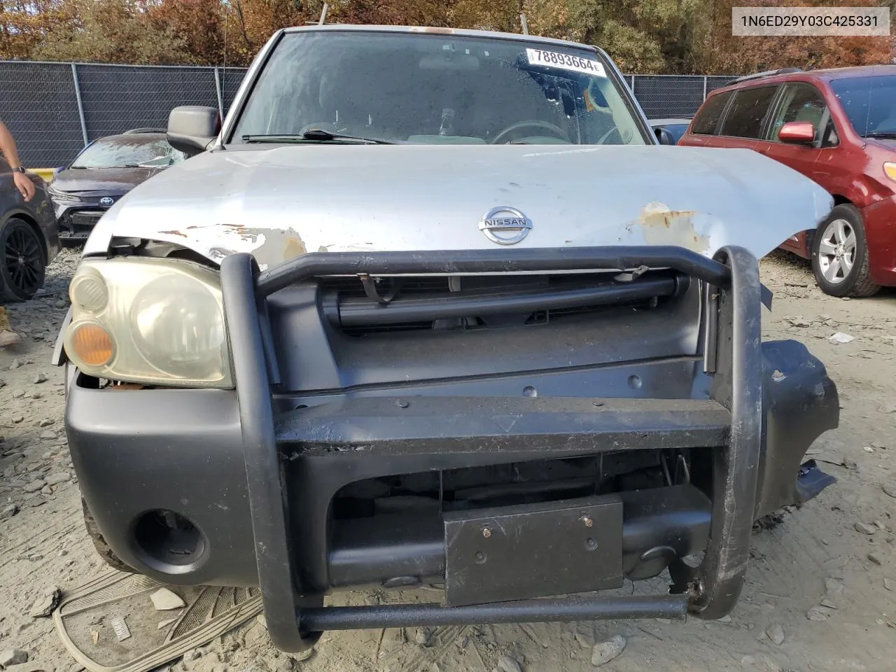 1N6ED29Y03C425331 2003 Nissan Frontier Crew Cab Xe