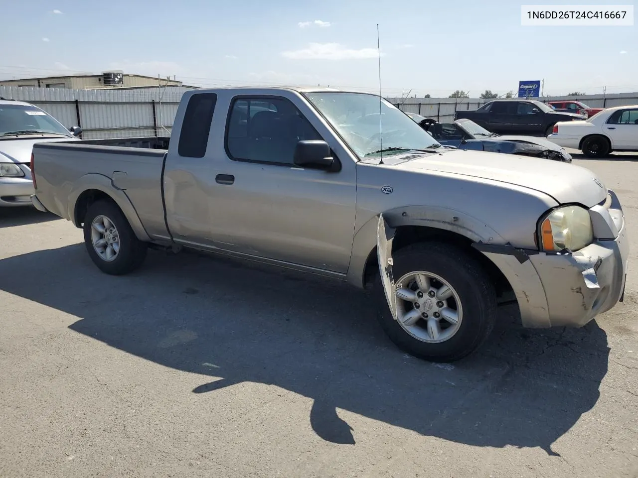 2004 Nissan Frontier King Cab Xe VIN: 1N6DD26T24C416667 Lot: 72027914