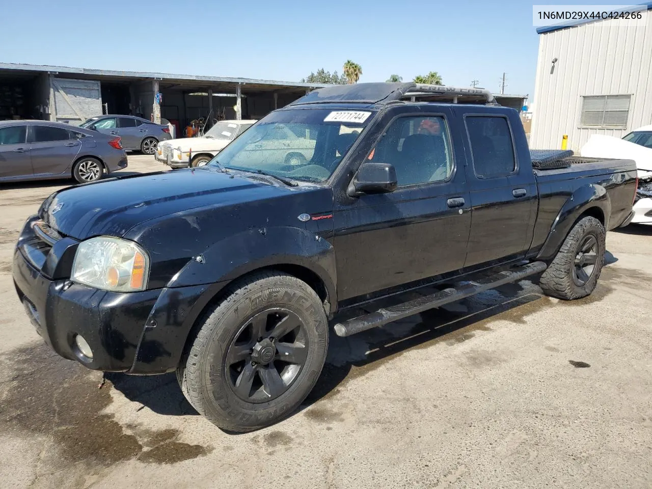 1N6MD29X44C424266 2004 Nissan Frontier Crew Cab Sc