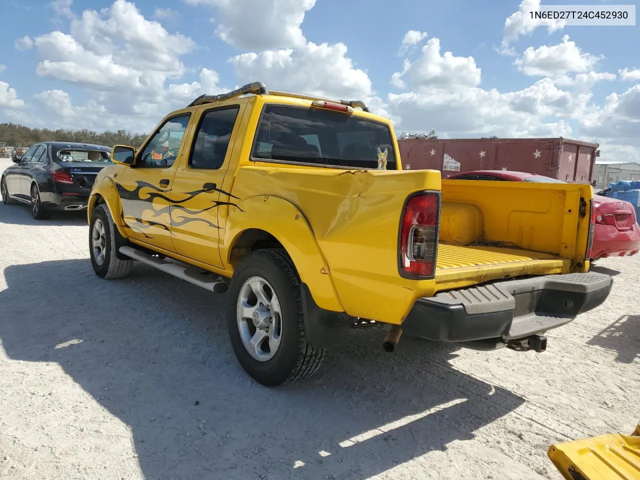 2004 Nissan Frontier Crew Cab Xe V6 VIN: 1N6ED27T24C452930 Lot: 76519834