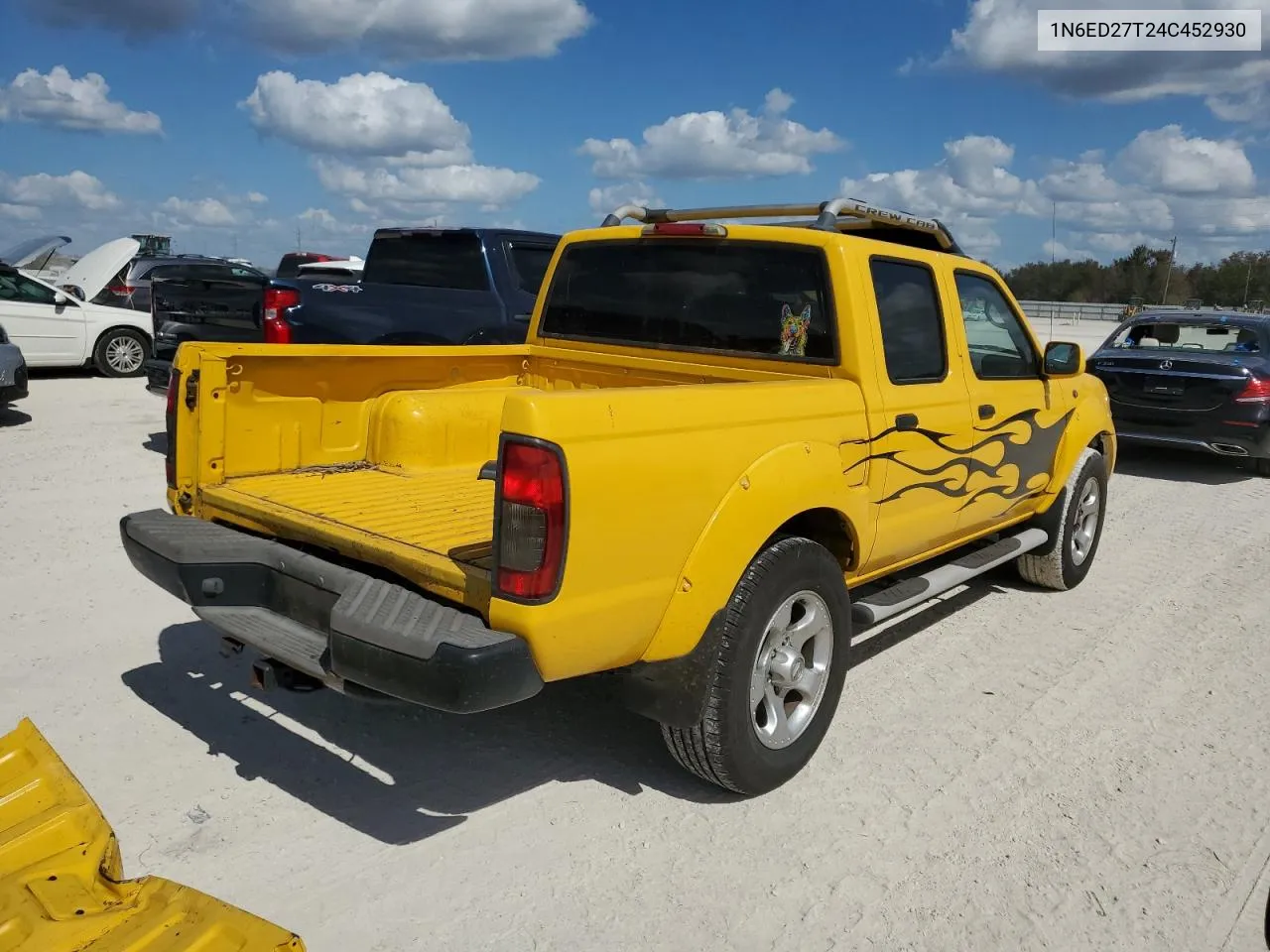 2004 Nissan Frontier Crew Cab Xe V6 VIN: 1N6ED27T24C452930 Lot: 76519834