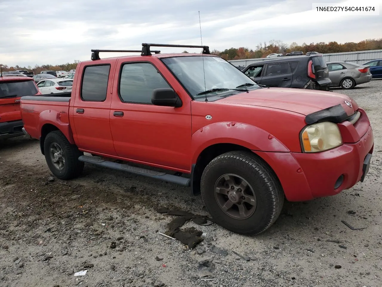 2004 Nissan Frontier Crew Cab Xe V6 VIN: 1N6ED27Y54C441674 Lot: 77592694