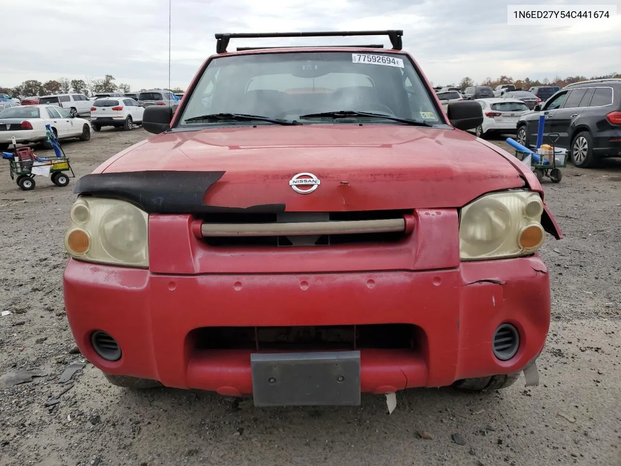 2004 Nissan Frontier Crew Cab Xe V6 VIN: 1N6ED27Y54C441674 Lot: 77592694