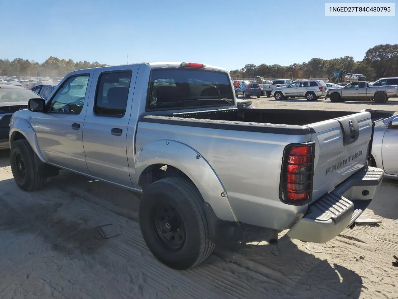 2004 Nissan Frontier Crew Cab Xe V6 VIN: 1N6ED27T84C480795 Lot: 77988034