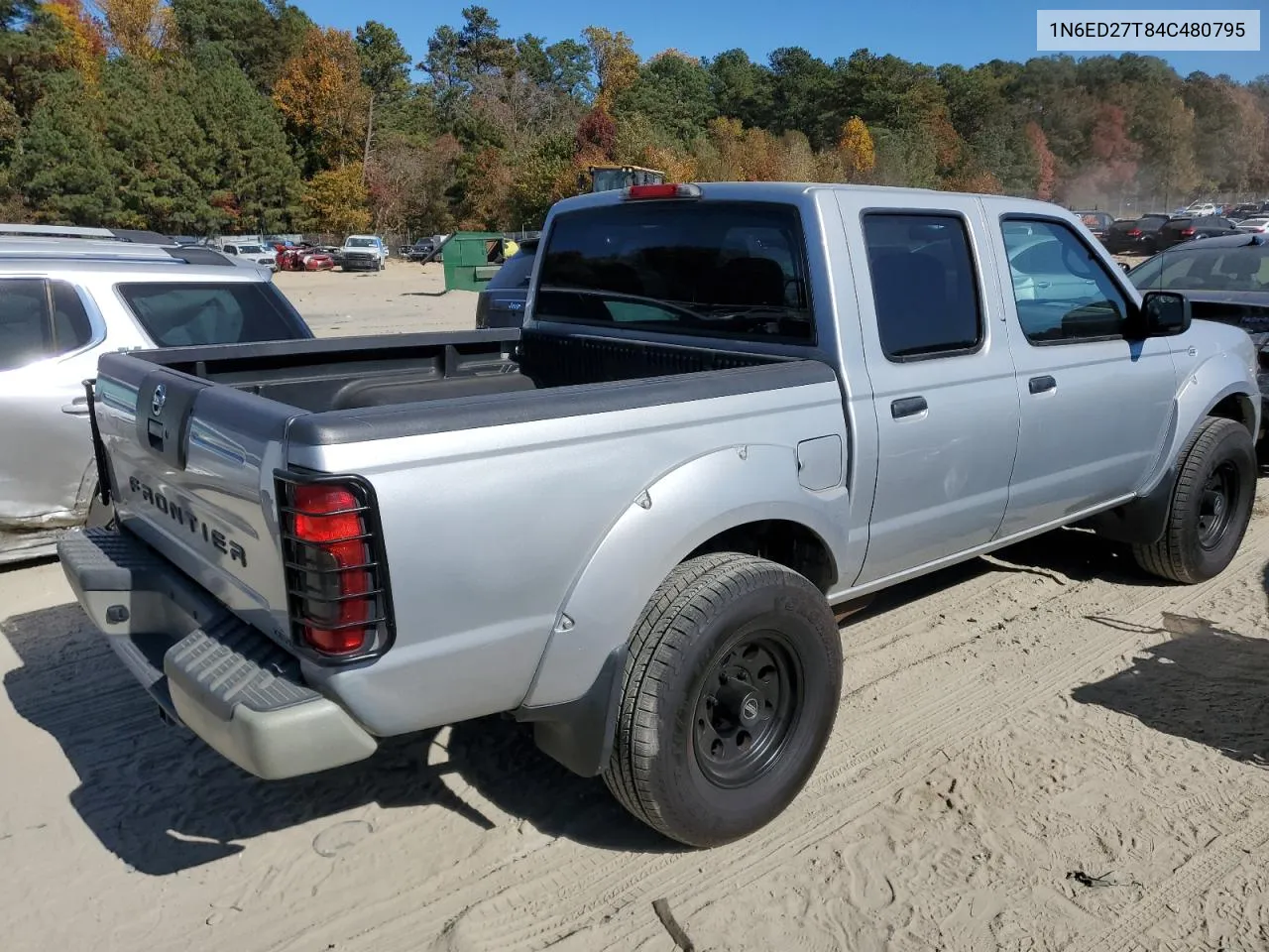 2004 Nissan Frontier Crew Cab Xe V6 VIN: 1N6ED27T84C480795 Lot: 77988034