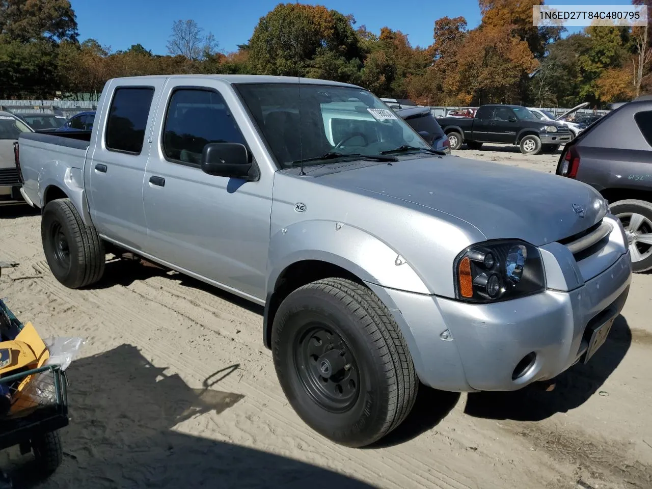 1N6ED27T84C480795 2004 Nissan Frontier Crew Cab Xe V6