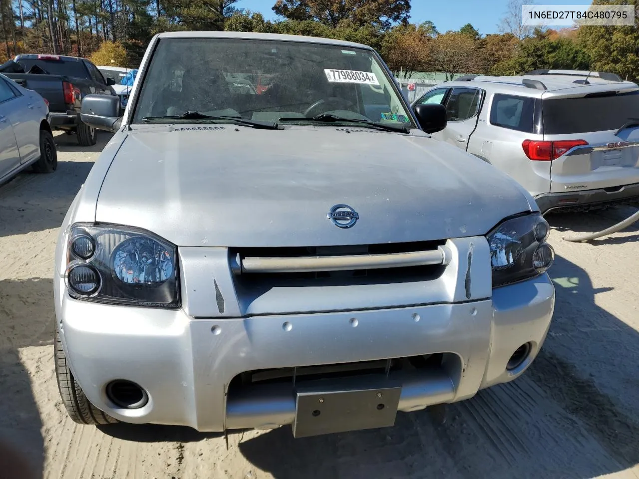 2004 Nissan Frontier Crew Cab Xe V6 VIN: 1N6ED27T84C480795 Lot: 77988034