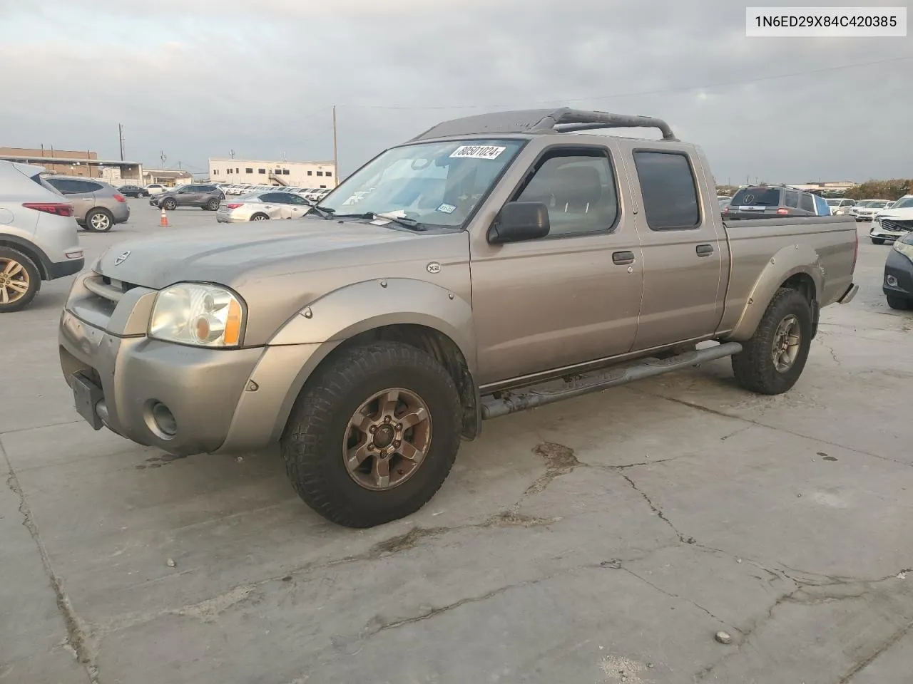 2004 Nissan Frontier Crew Cab Xe V6 VIN: 1N6ED29X84C420385 Lot: 80501024