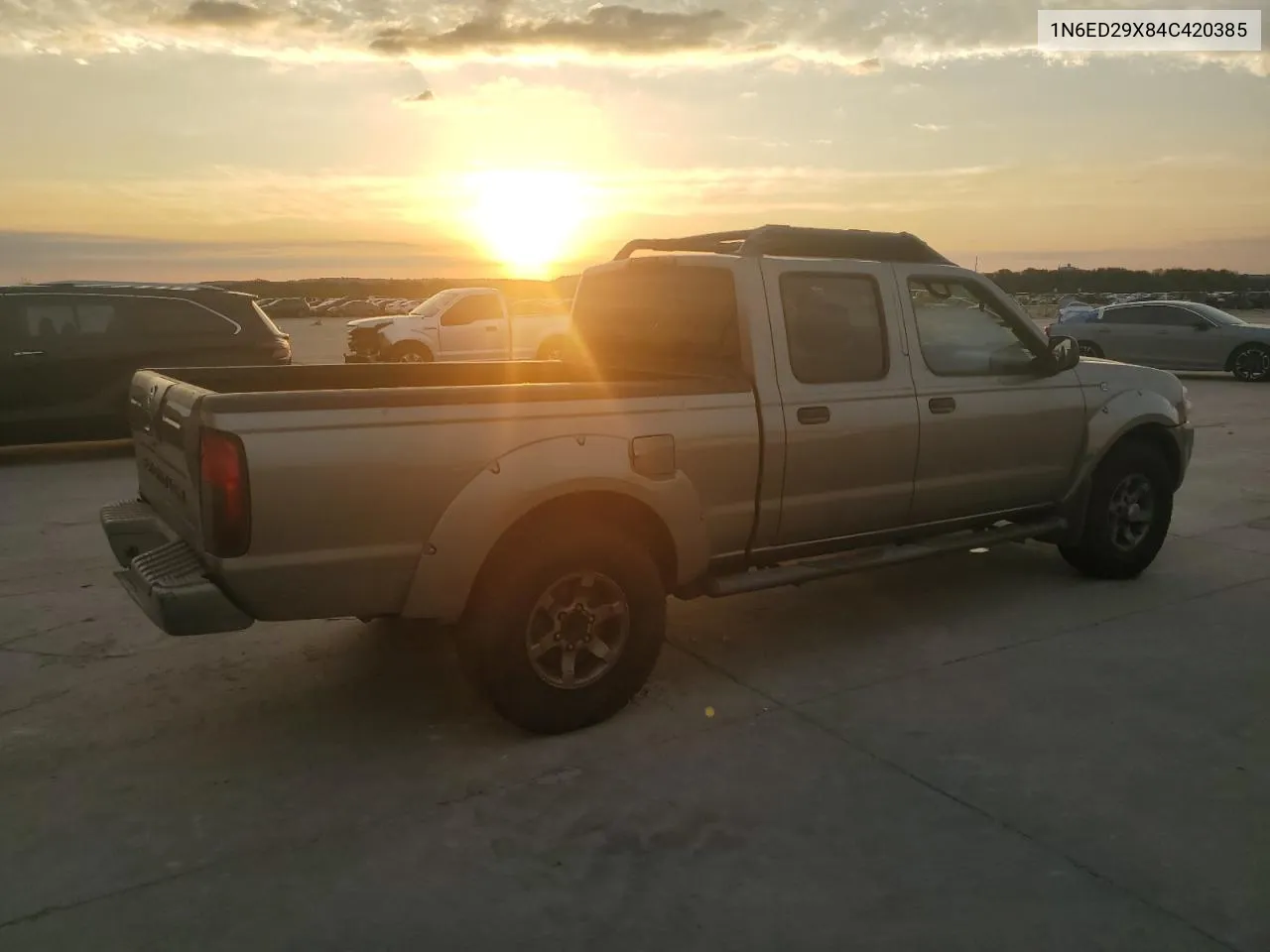 2004 Nissan Frontier Crew Cab Xe V6 VIN: 1N6ED29X84C420385 Lot: 80501024