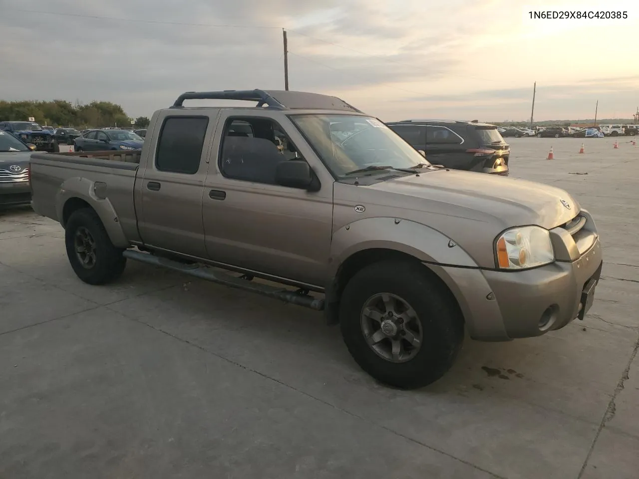 2004 Nissan Frontier Crew Cab Xe V6 VIN: 1N6ED29X84C420385 Lot: 80501024