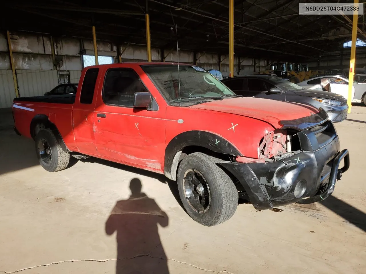 2004 Nissan Frontier King Cab Xe VIN: 1N6DD26T04C472333 Lot: 81077484