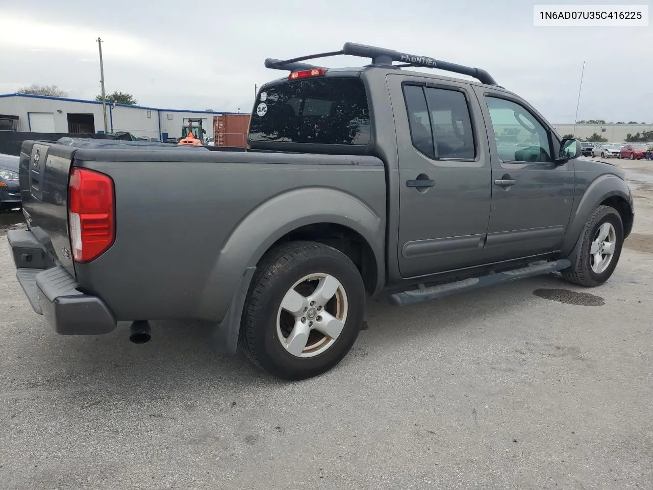 2005 Nissan Frontier Crew Cab Le VIN: 1N6AD07U35C416225 Lot: 68075224