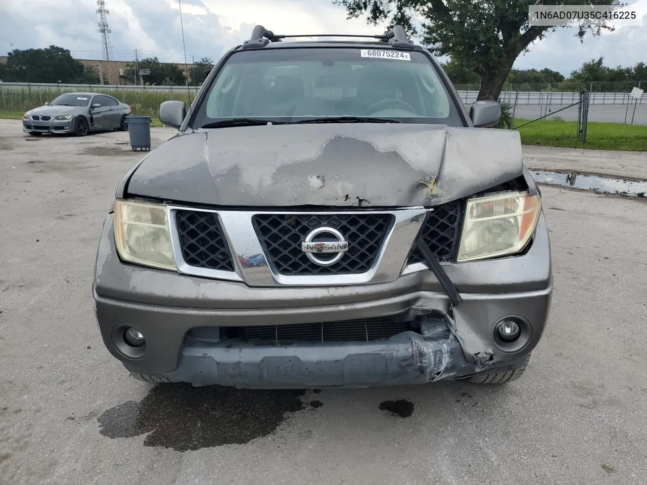 2005 Nissan Frontier Crew Cab Le VIN: 1N6AD07U35C416225 Lot: 68075224