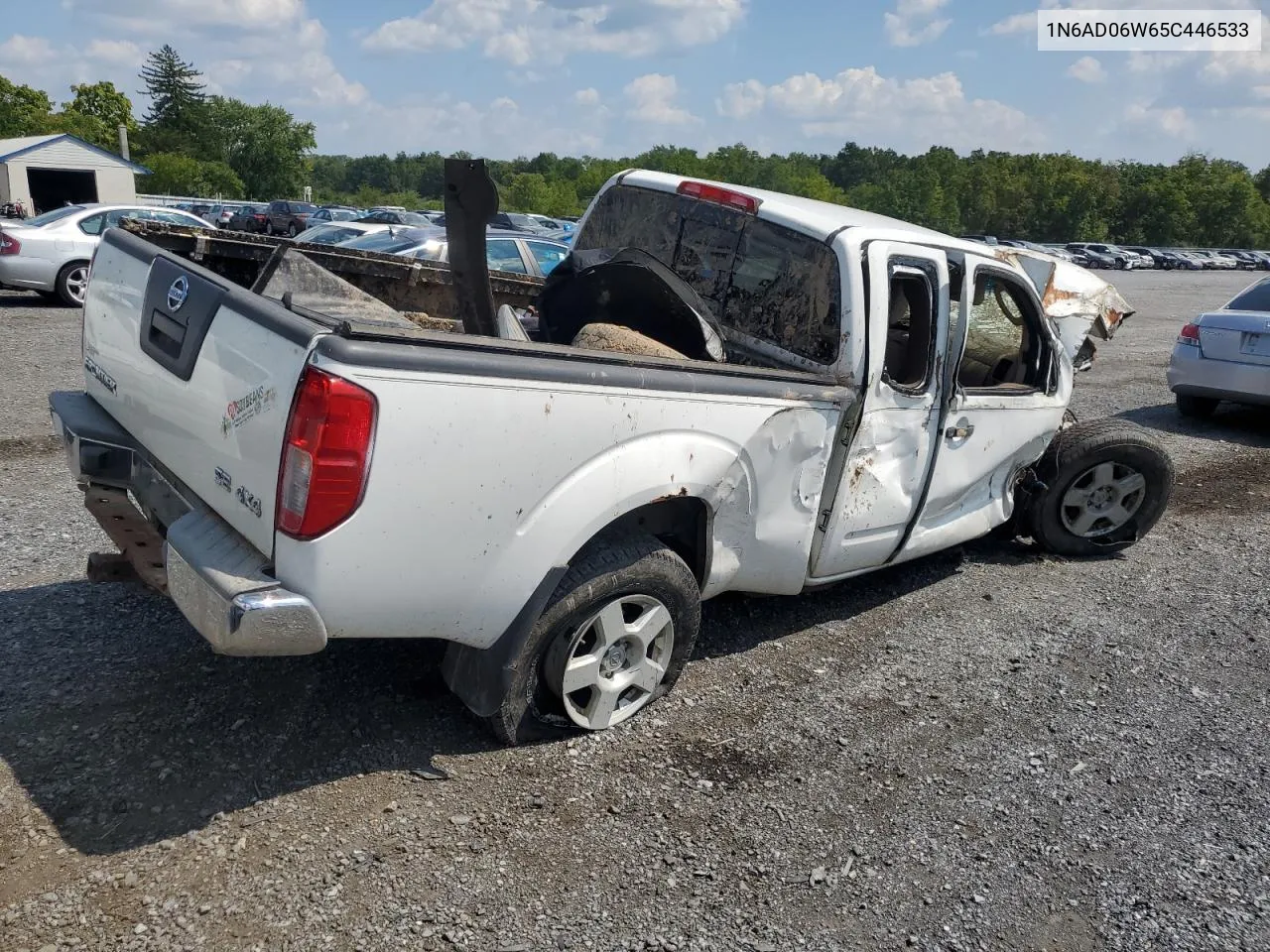 1N6AD06W65C446533 2005 Nissan Frontier King Cab Le