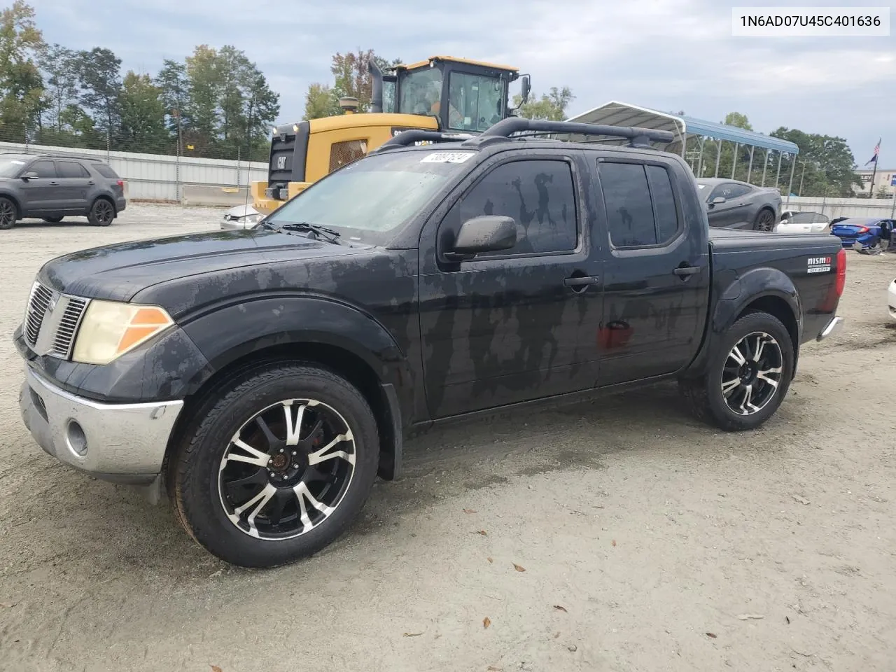 2005 Nissan Frontier Crew Cab Le VIN: 1N6AD07U45C401636 Lot: 73097624