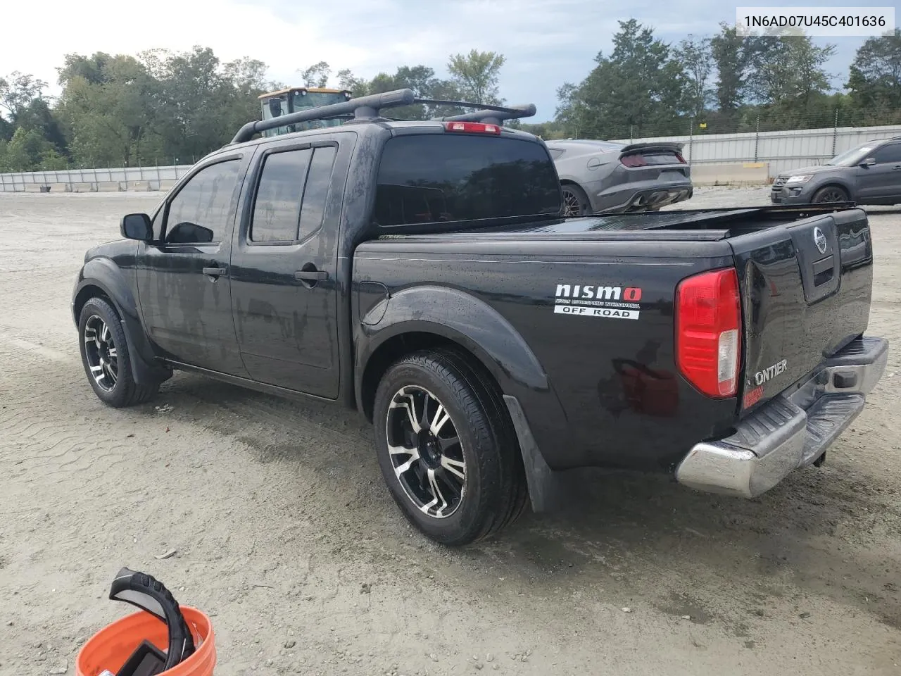 2005 Nissan Frontier Crew Cab Le VIN: 1N6AD07U45C401636 Lot: 73097624