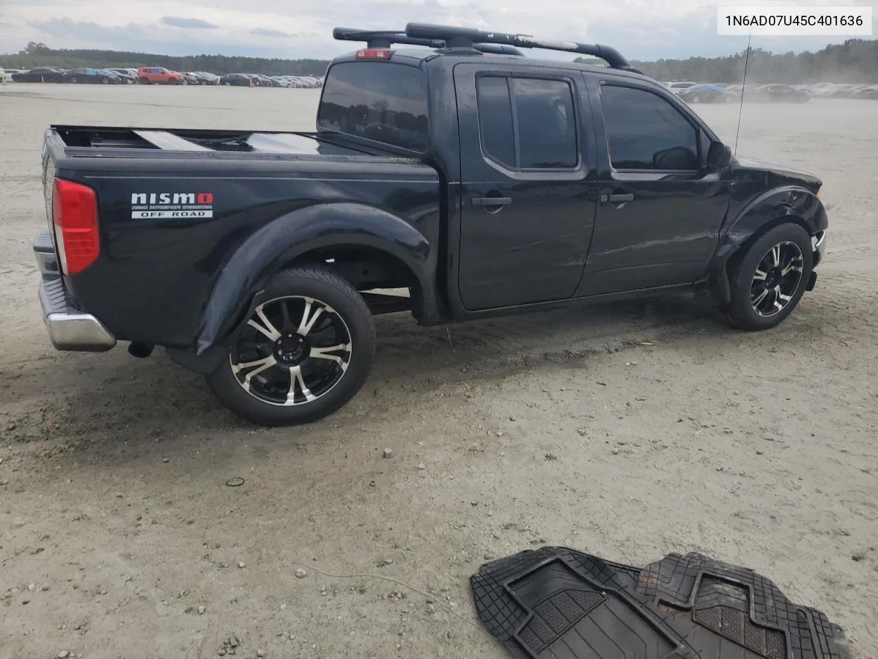 2005 Nissan Frontier Crew Cab Le VIN: 1N6AD07U45C401636 Lot: 73097624