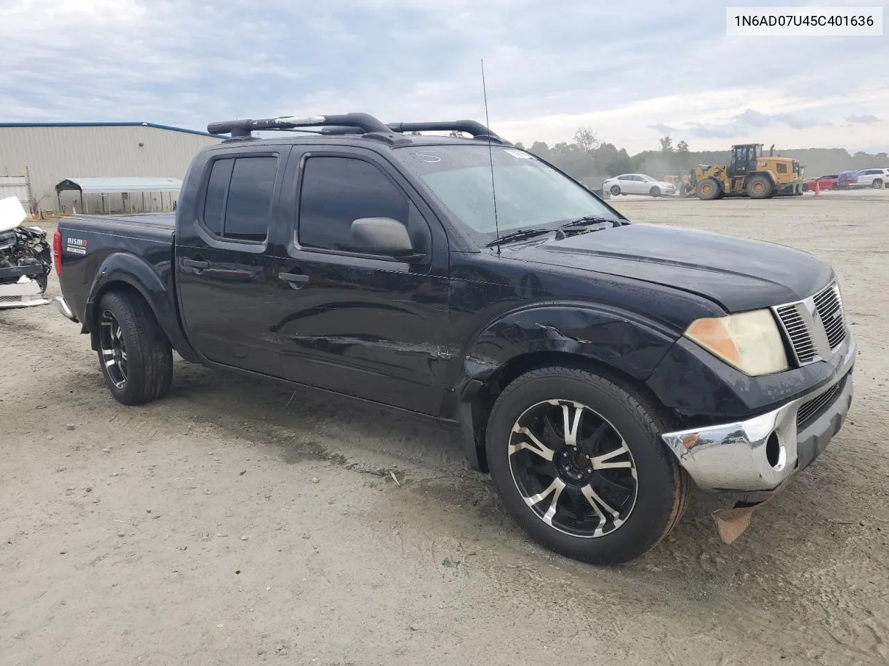 2005 Nissan Frontier Crew Cab Le VIN: 1N6AD07U45C401636 Lot: 73097624