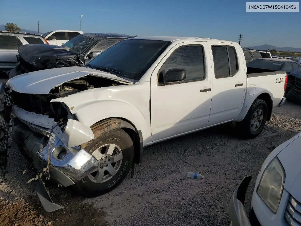 2005 Nissan Frontier Crew Cab Le VIN: 1N6AD07W15C410456 Lot: 78011124