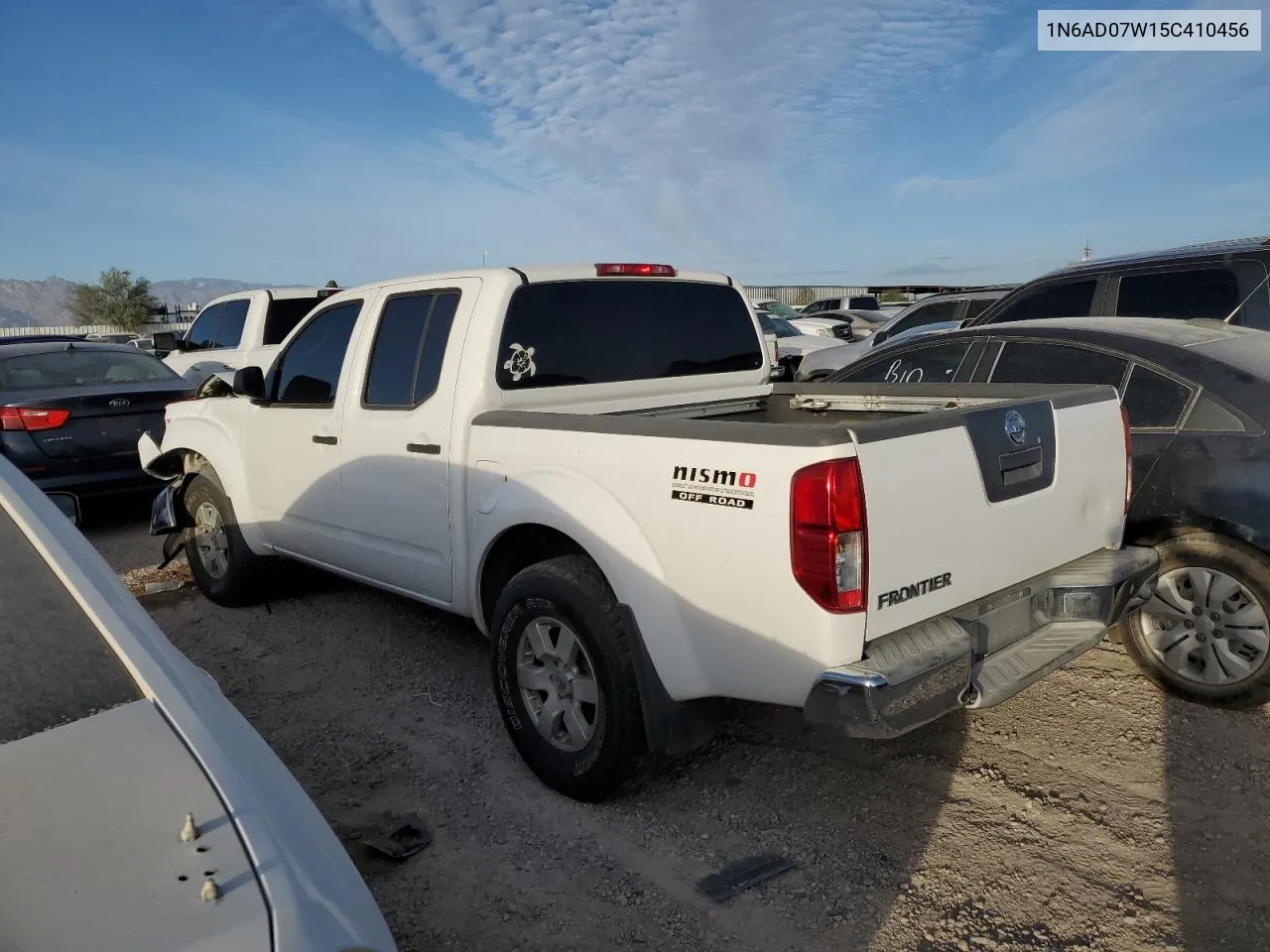 2005 Nissan Frontier Crew Cab Le VIN: 1N6AD07W15C410456 Lot: 78011124