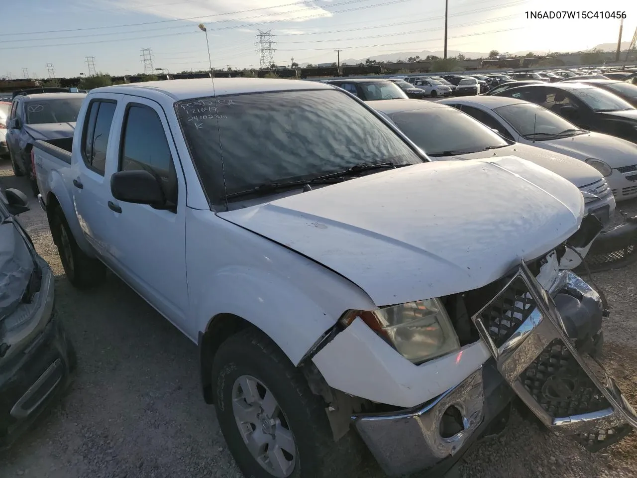 2005 Nissan Frontier Crew Cab Le VIN: 1N6AD07W15C410456 Lot: 78011124