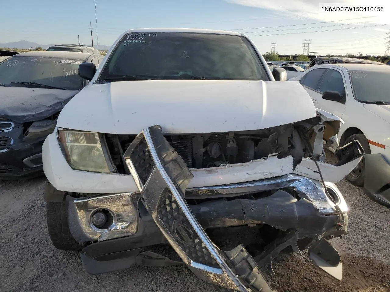 2005 Nissan Frontier Crew Cab Le VIN: 1N6AD07W15C410456 Lot: 78011124