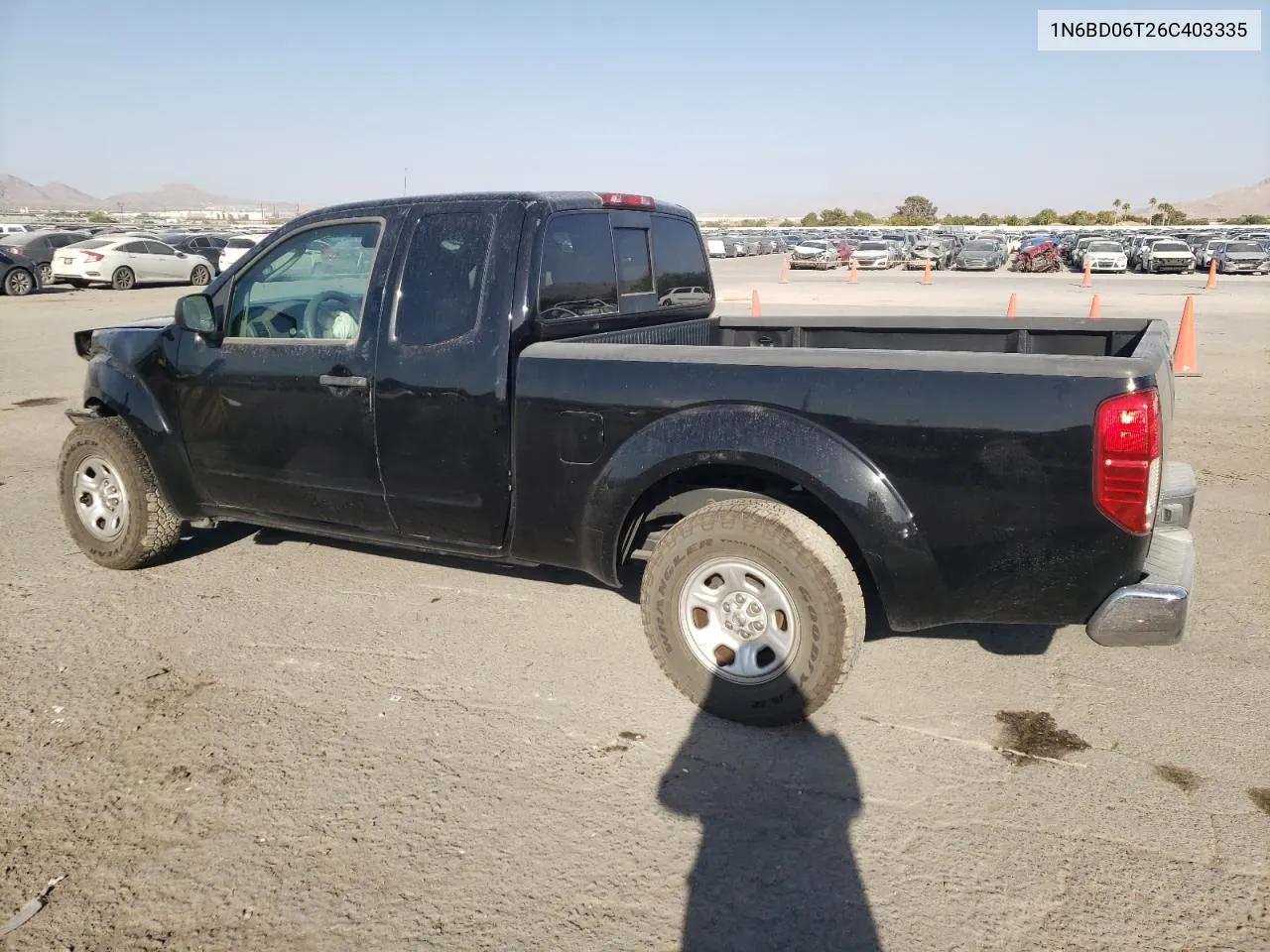 1N6BD06T26C403335 2006 Nissan Frontier King Cab Xe