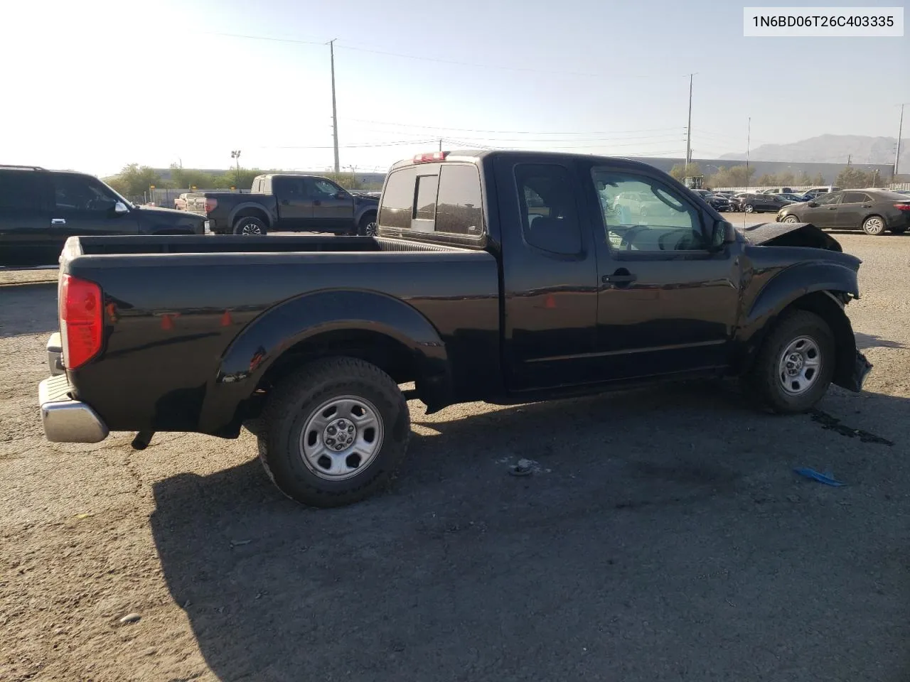 2006 Nissan Frontier King Cab Xe VIN: 1N6BD06T26C403335 Lot: 71596064