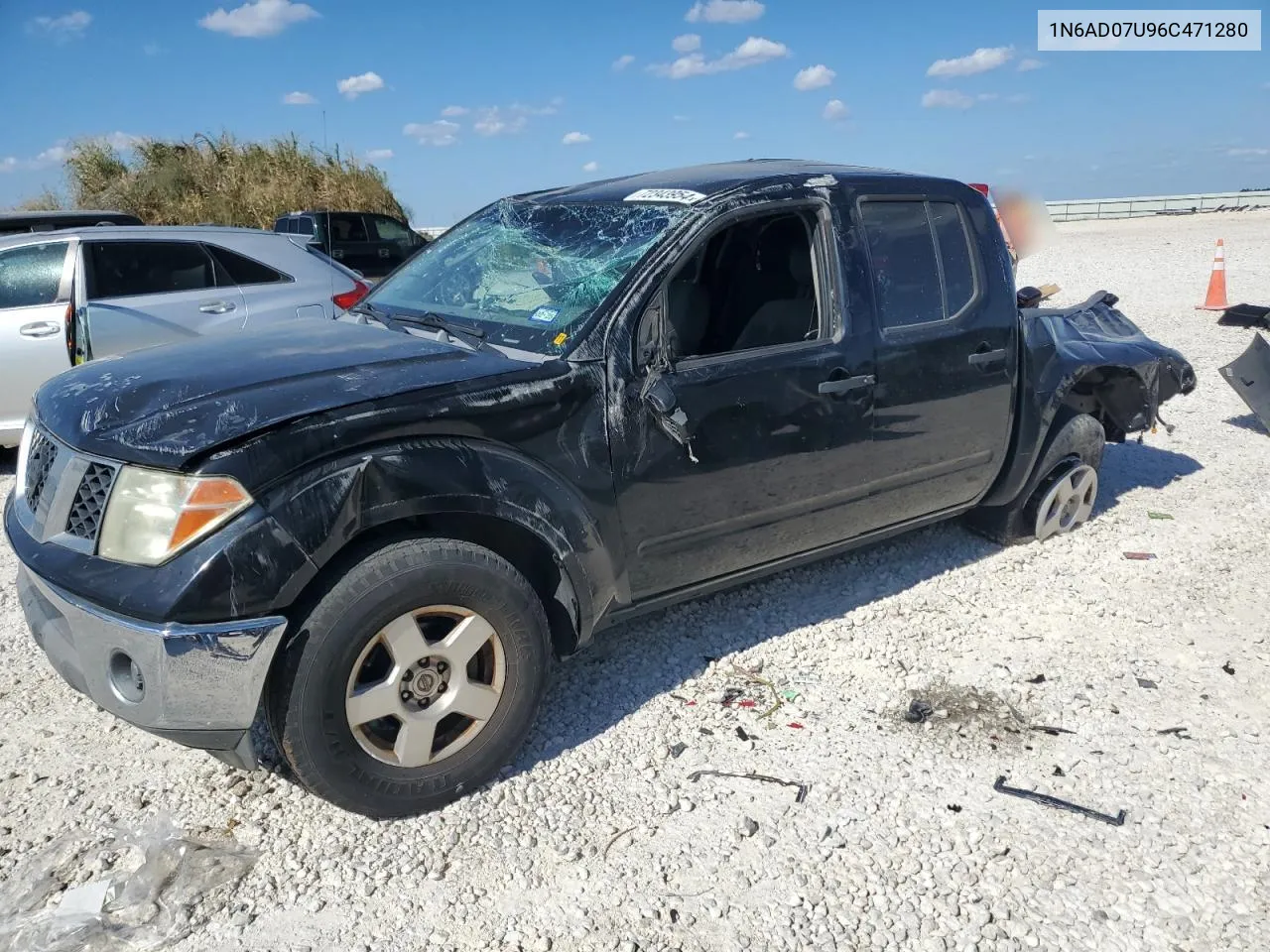 2006 Nissan Frontier Crew Cab Le VIN: 1N6AD07U96C471280 Lot: 72343954