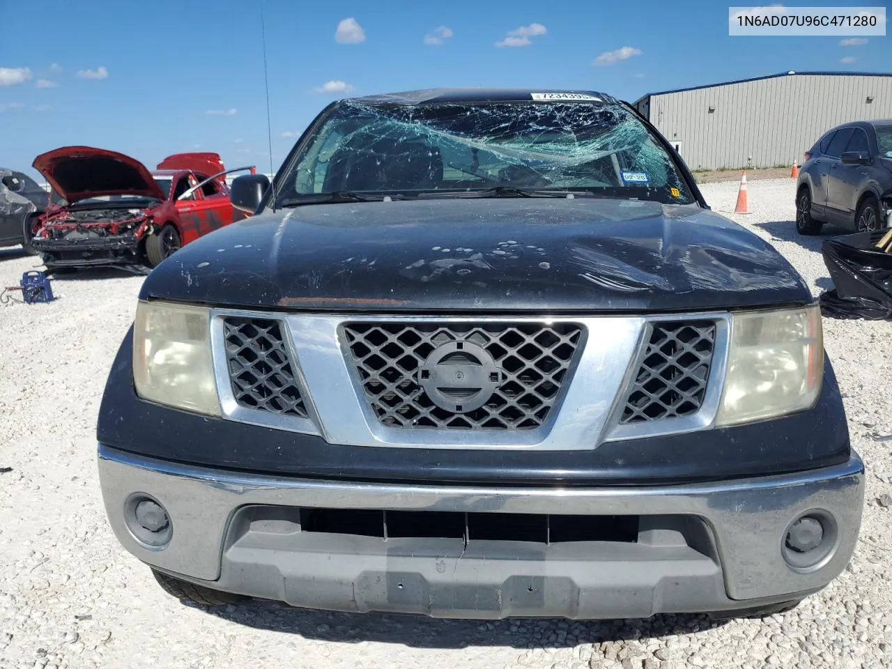 2006 Nissan Frontier Crew Cab Le VIN: 1N6AD07U96C471280 Lot: 72343954