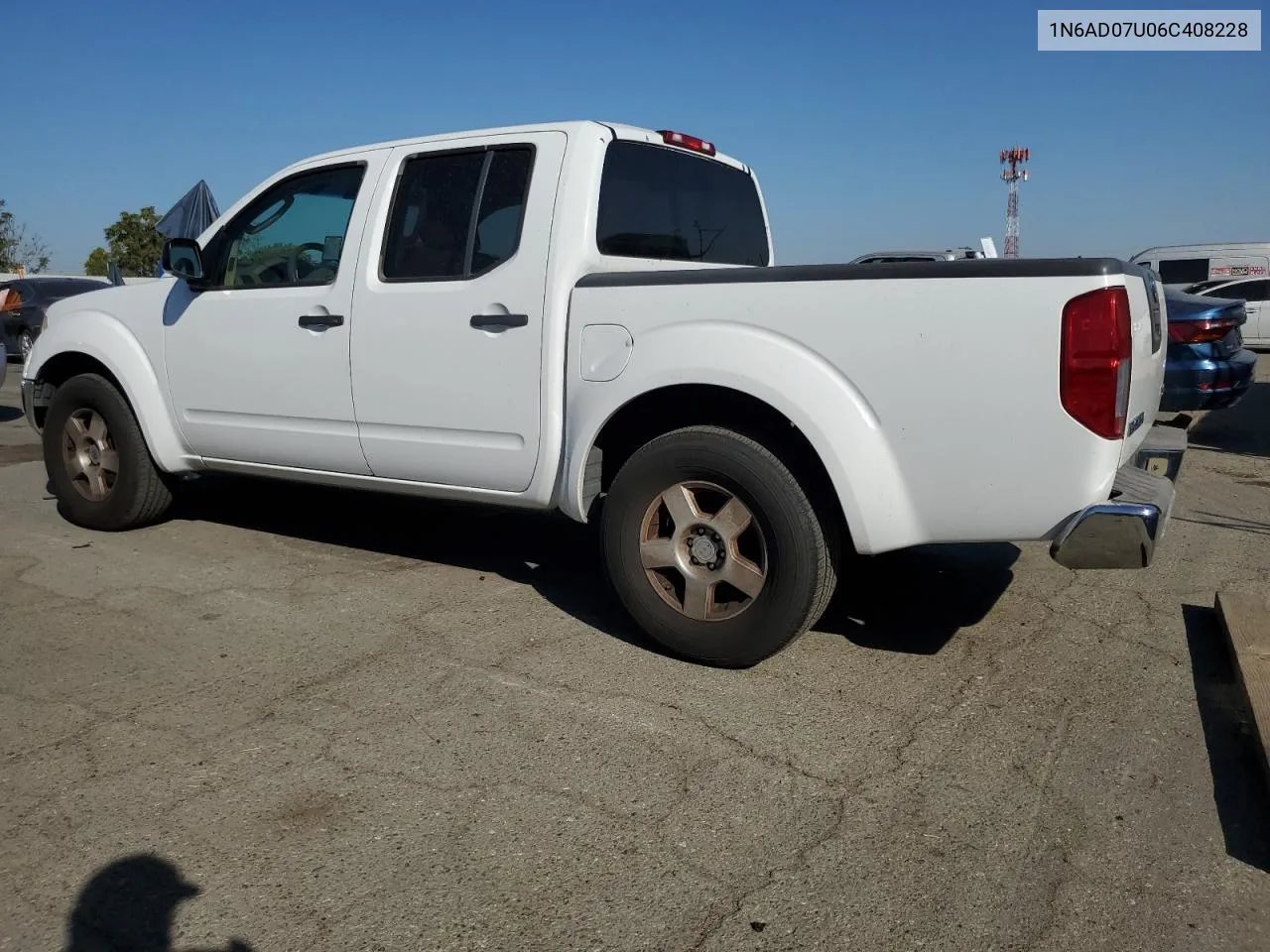 2006 Nissan Frontier Crew Cab Le VIN: 1N6AD07U06C408228 Lot: 72713594