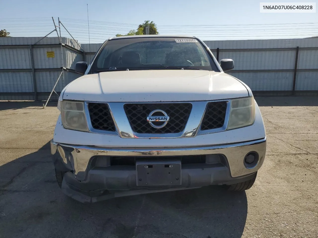 1N6AD07U06C408228 2006 Nissan Frontier Crew Cab Le