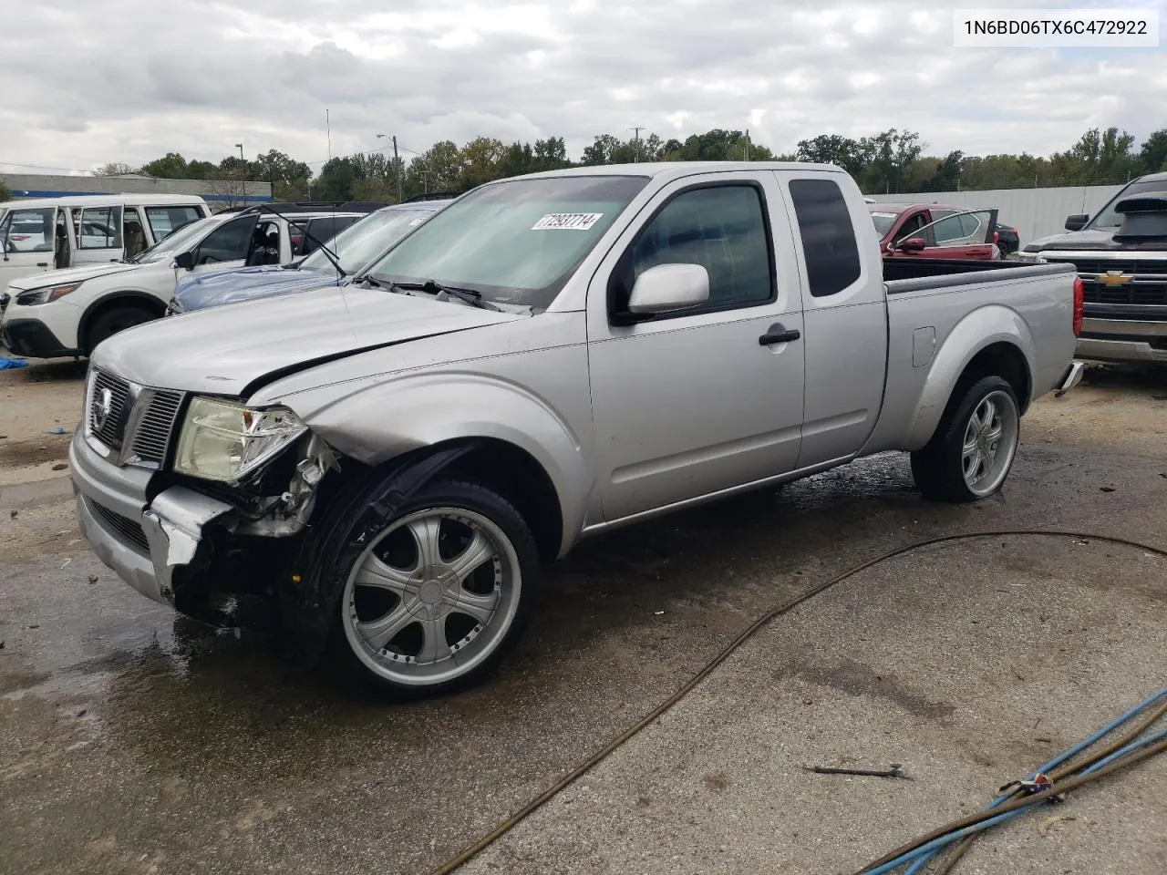 2006 Nissan Frontier King Cab Xe VIN: 1N6BD06TX6C472922 Lot: 72937714